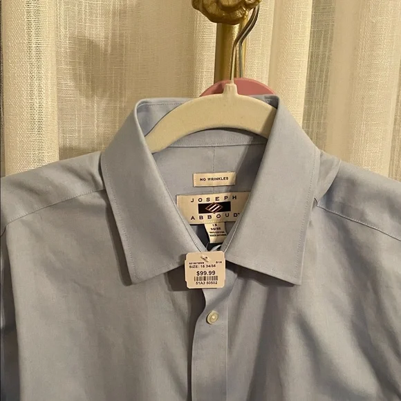 Joseph Abboud Sky Blue Dress Shirt - Picture 3 of 9